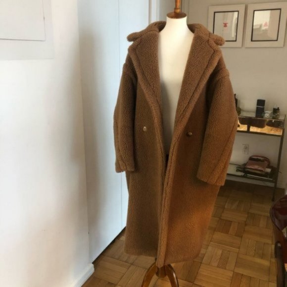 poshmark teddy coat